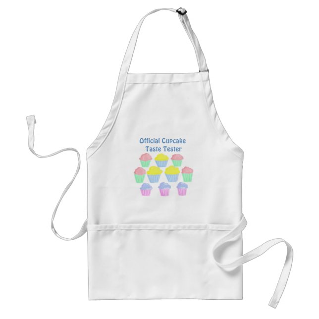 Official Cupcake Taste Tester Adult Apron (Front)