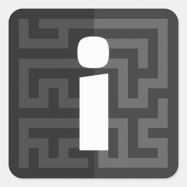 Official Curated News Logo Sticker (Front)