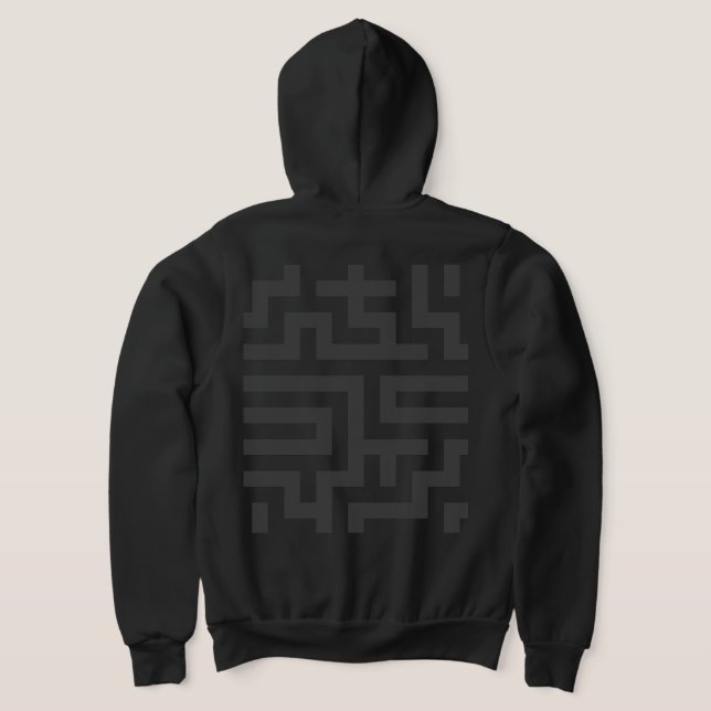 Official Curated News Team Hoodie (with Logo) (Laydown Back)