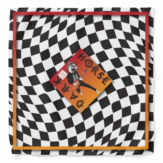 Official Dark Horse (AKA "Darque Hors") Bandana (Front)