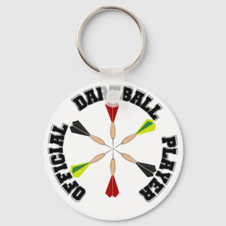 Official Dartball Player Keychain