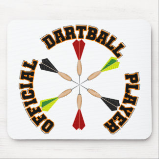 Official Dartball Player Mouse Pad