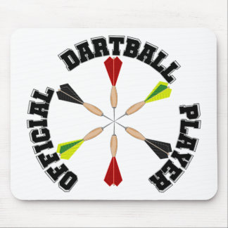 Official Dartball Player Mouse Pad