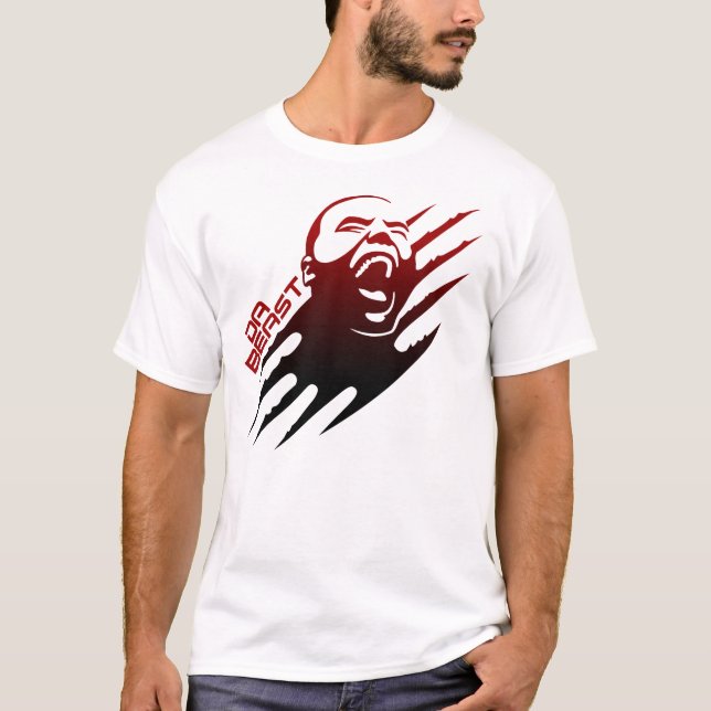 Official Dejuan Blair Red Gradient T-Shirt (Front)