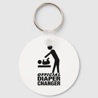 Official Diaper Changer Keychain