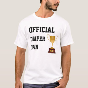 Official Diaper Man New Dad T-Shirt