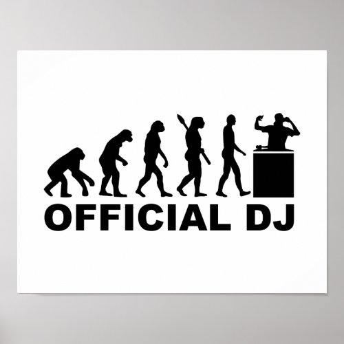 Official DJ Evolution Poster