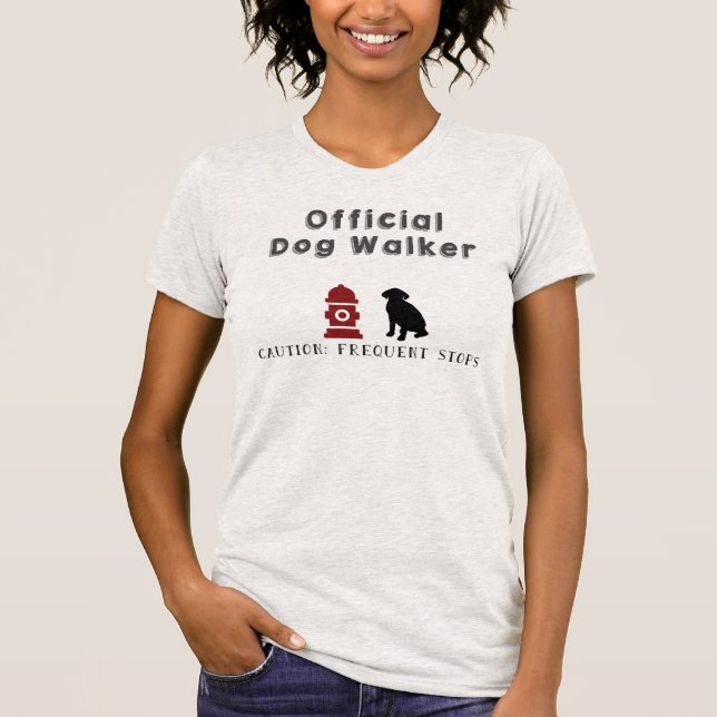 Official Dog Walker Tshirt (Front)