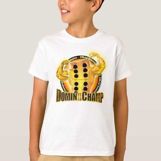 Official Domino Champion Kids T-Shirt (Front)