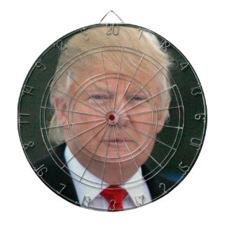 official donald trump dartboard with darts