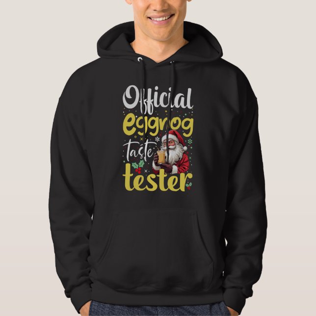 Official Eggnog Tester Hoodie (Front)