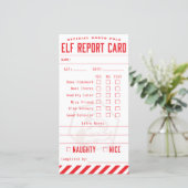 Official Elf Report Card | Zazzle