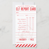 Official Elf Report Card Mini Post-it Notes