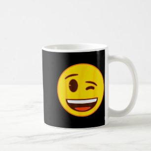 Official Emoji Wink Winking Yellow Smile Face  Coffee Mug