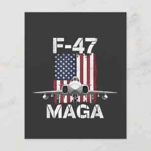 Official F47 Maga Fighter Jet F-47 Jet Fighter Air Flyer