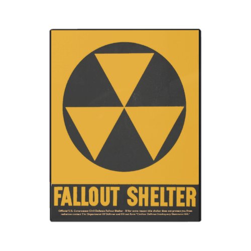 Official Fallout Shelter Poster