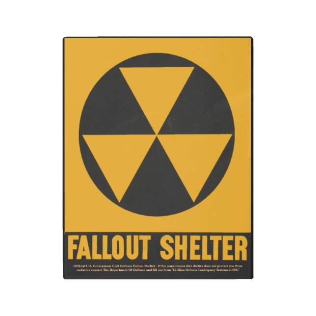 Official Fallout Shelter Poster (Front)