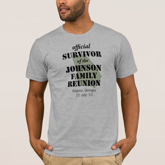 Official Family Reunion Survivor - Georgia Green T-Shirt