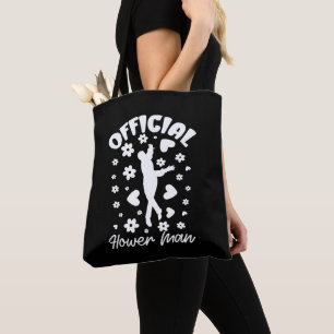 Official Flower Man Dancing Funny Wedding & bridal Tote Bag