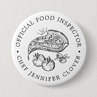 Official Food Inspector | Pizza Themed