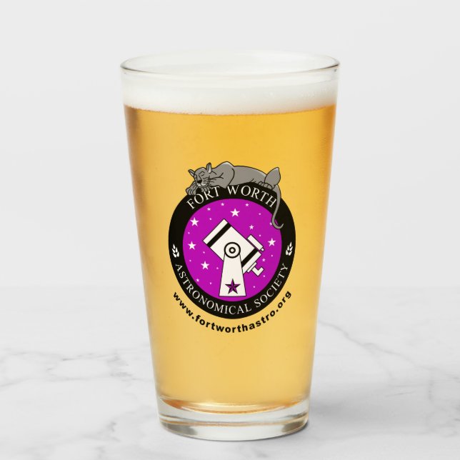 Official FWAS 16oz Glass Tumbler (Front Filled)