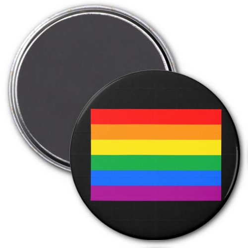 OFFICIAL GAY PRIDE FLAG MAGNET