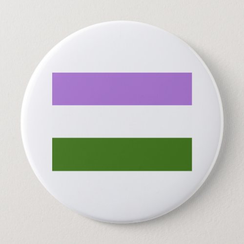 OFFICIAL GENDERQUEER PRIDE FLAG BUTTON