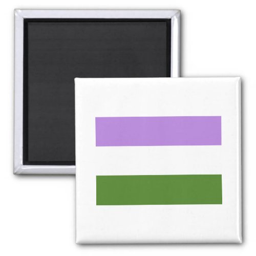 OFFICIAL GENDERQUEER PRIDE FLAG MAGNET