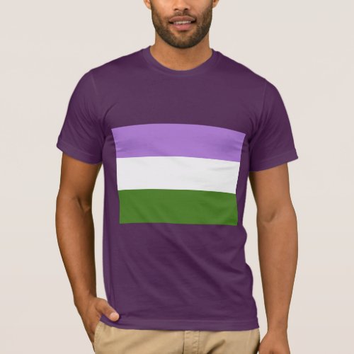 OFFICIAL GENDERQUEER PRIDE FLAG T_Shirt