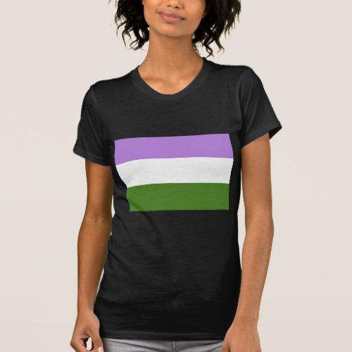 OFFICIAL GENDERQUEER PRIDE FLAG T_Shirt