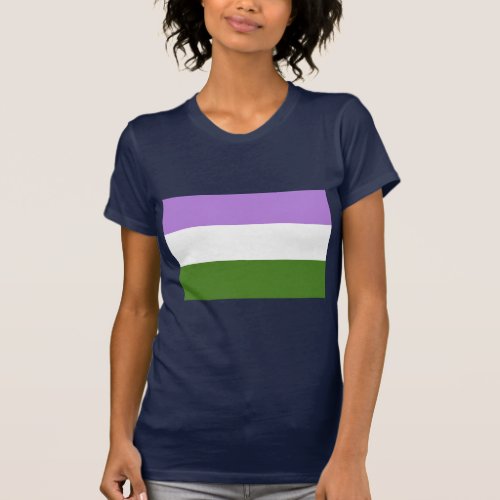 OFFICIAL GENDERQUEER PRIDE FLAG T_Shirt