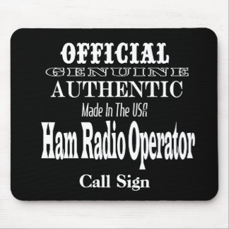 Official Genuine Made USA Ham Radio Mouse Pad