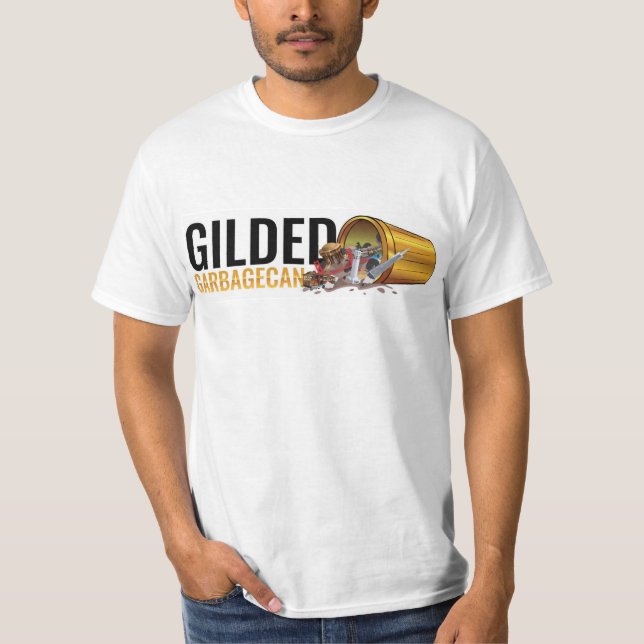 Official Gilded Garbage Can Men's T-Shirt (Front)
