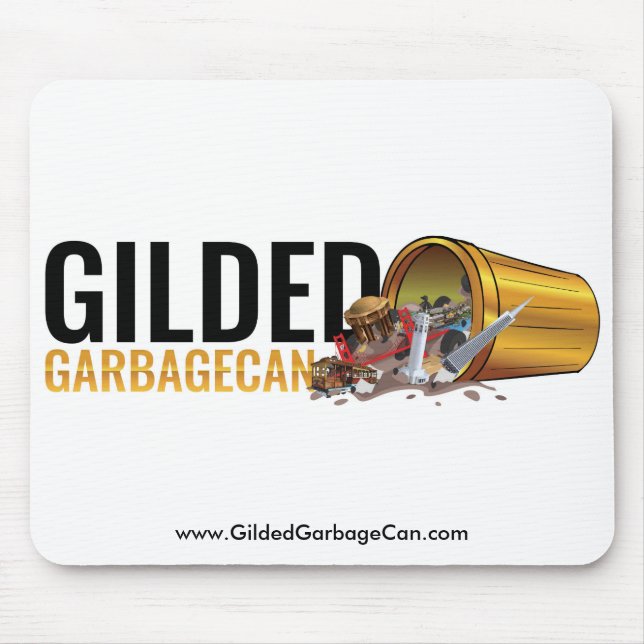 Official Gilded Garbage Can Mouse Pad (Front)