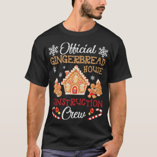 Official Gingerbread House Construction Crew Ginge T-Shirt