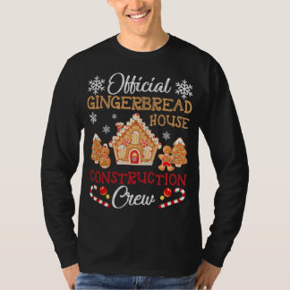 Official Gingerbread House Construction Crew Ginge T-Shirt