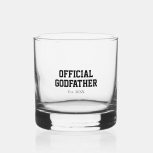 Official Godfather Whiskey Glass