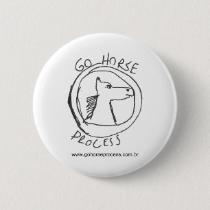 OFFICIAL GOHORSE PRODUCT HOMOLOGATED PINBACK BUTTON
