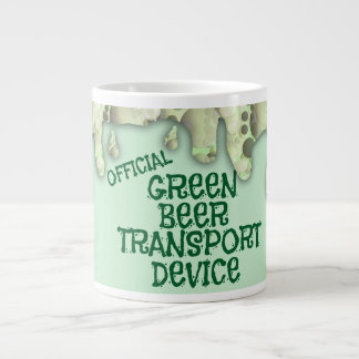 Official Green Beer Transport Device Fun Toon Large Coffee Mug