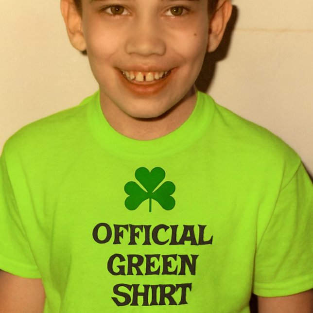 Official Green Shirt for St. Patrick's Day T-Shirt (Creator Uploaded)