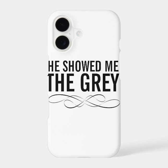 Official Grey Phone Case (Back)