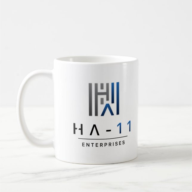 Official HA-Eleven Enterprises, LLC Coffee Mug (Left)