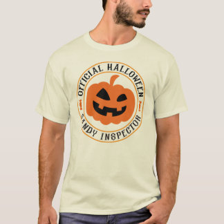 Official Halloween Candy Inspector T-Shirt