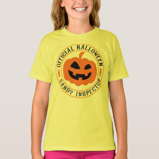 Official Halloween Candy Inspector T-Shirt