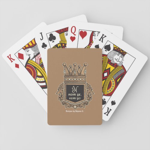 OFFICIAL HearYeHearYe Deck Playing Cards