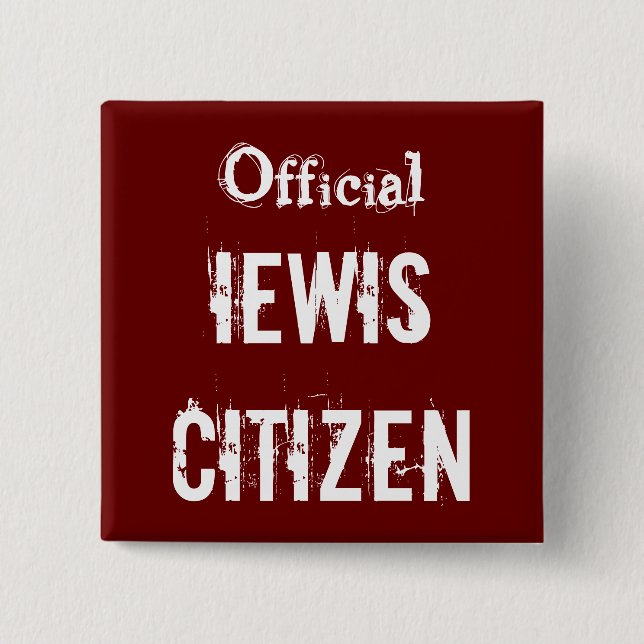 Official IEWIS Citizen Pinback Button (Front)