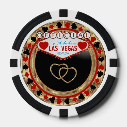 Official in Las Vegas Poker Chips