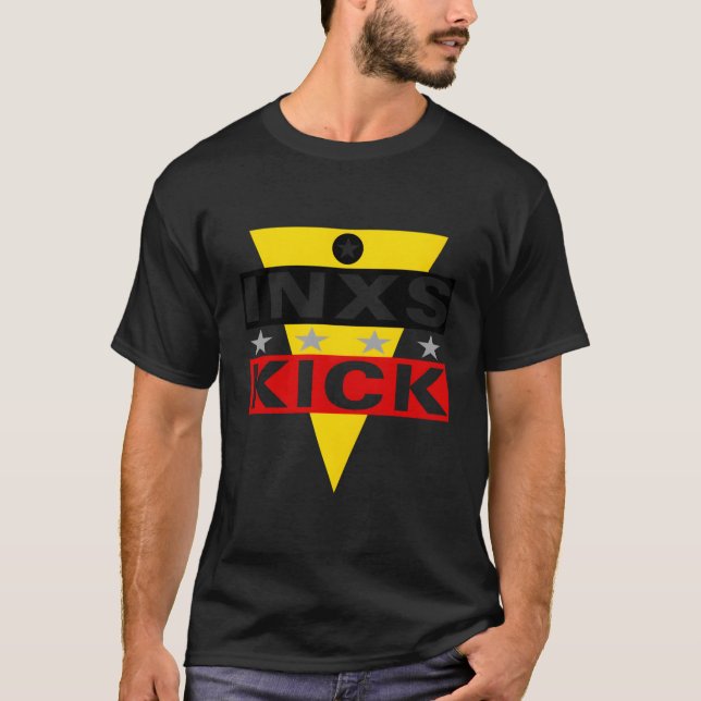 Official Inxs Kick Triangle T-Shirt (Front)