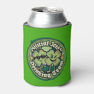 Official Irish Drinking Team St Patricks Day Can Cooler