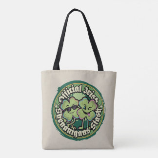 Official Irish Shenanigans Stash Retro Tote Bag